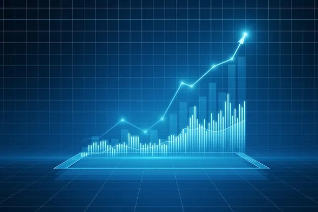 Graphiques bleus modernes